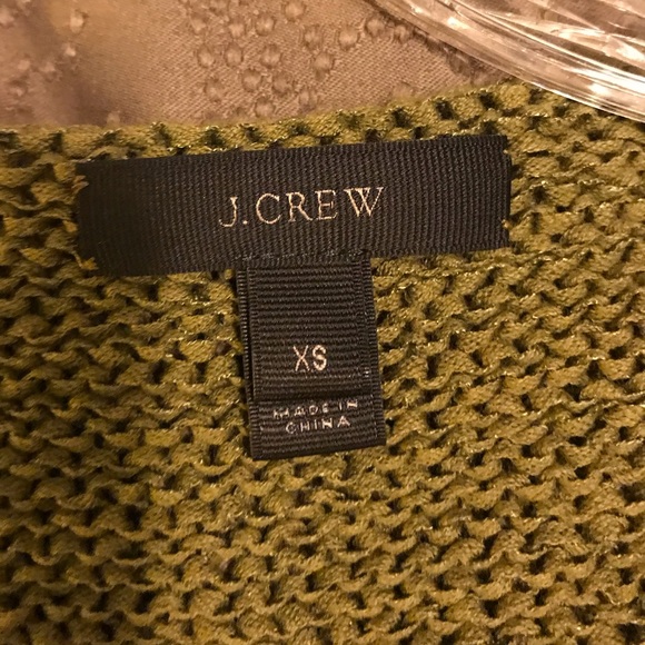 Jcrew V Neck Bell Sleeve Beach Sweater XS - Picture 3 of 4